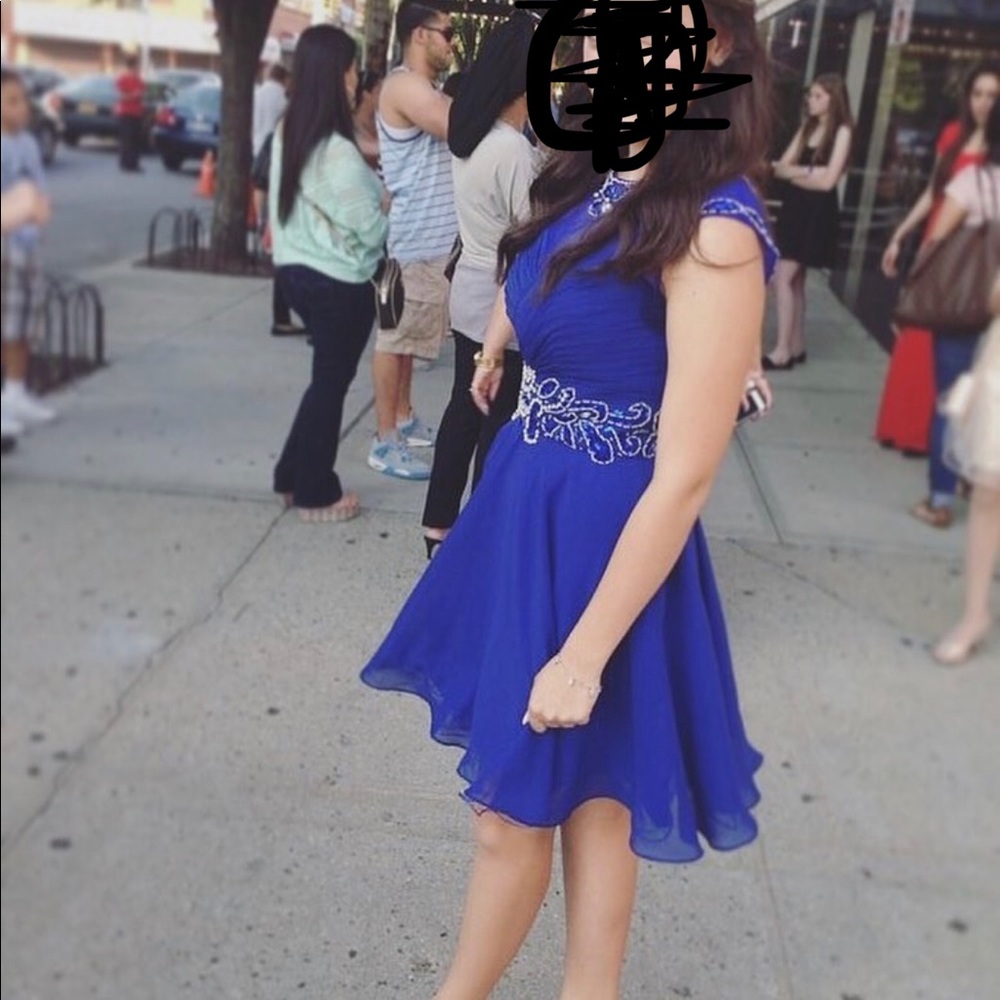 Beautiful blue dress